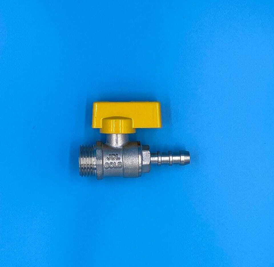 1/2 inch male  Gas Valve (JDL GOLD)