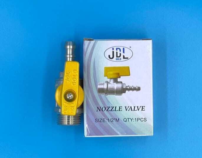 1/2 inch male  Gas Valve (JDL GOLD)