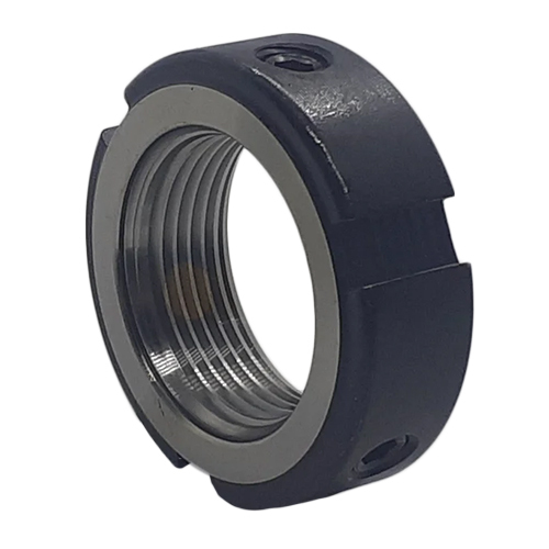 Precision Radial Type Lock Nuts - Color: Black