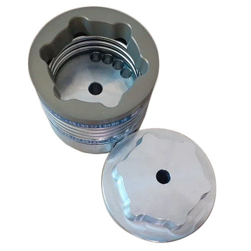 Plugable Screw Fixing Type Metal Bellow Coupling - Color: Silver