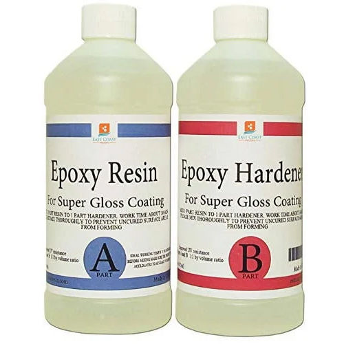 Epoxy Resin And Hardener For Super Gloss Coating - Application: Industrial