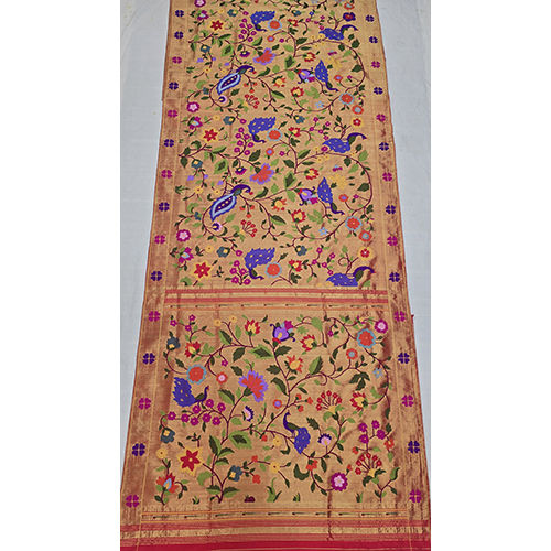 Ladies Expensive Bridal Paithani Saree - Color: Different Available