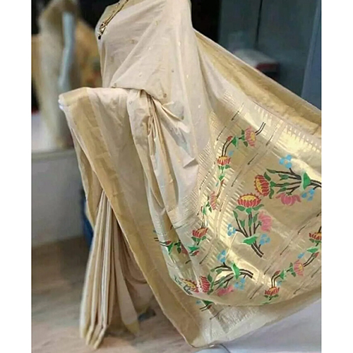 Cotton Fancy Paithani Saree