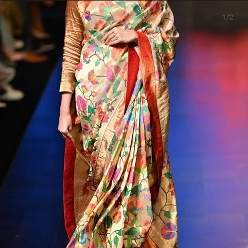 Paithani Tissue Saree