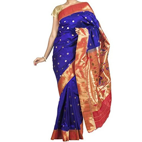 Ladies Single Muniya Paithani Saree