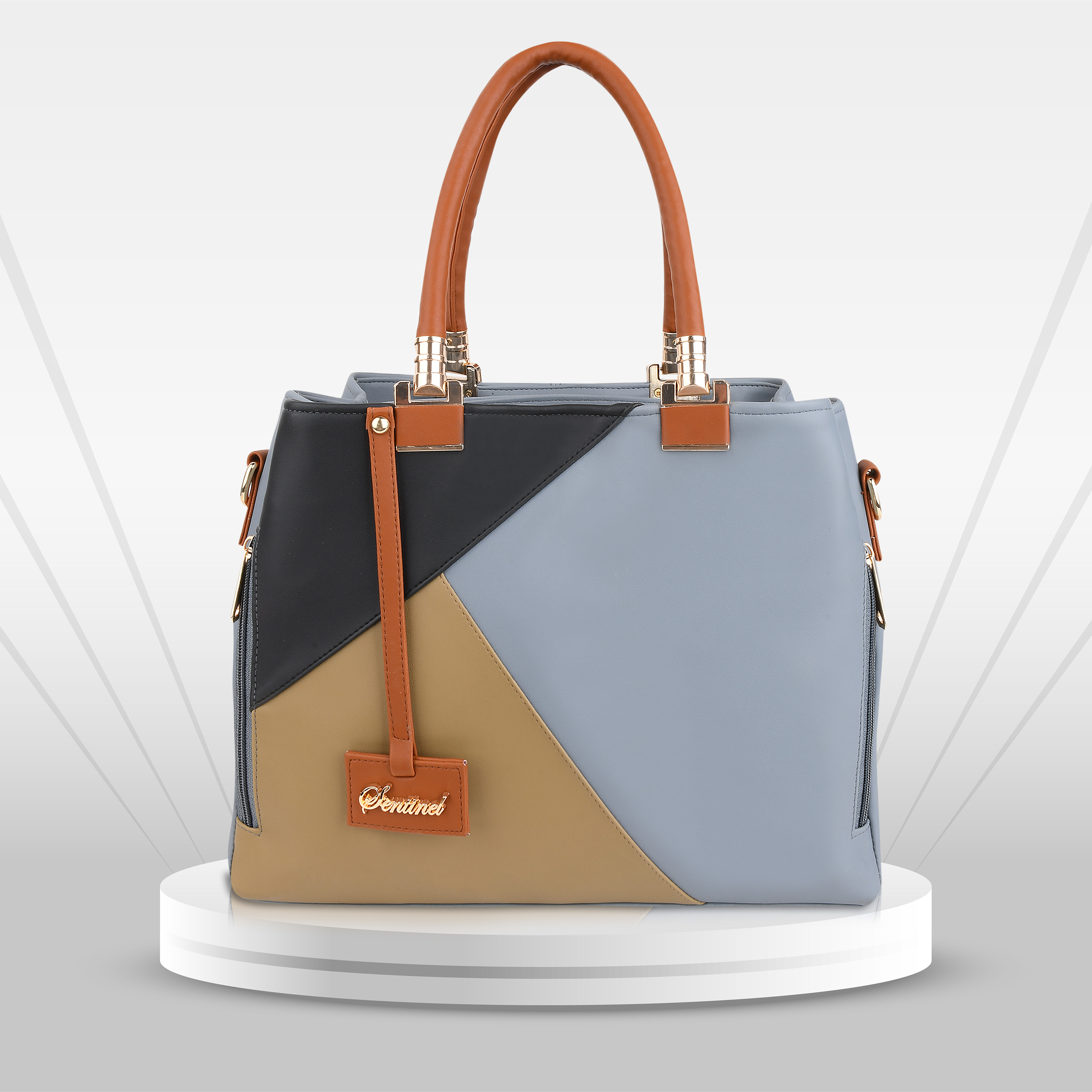 SENTINEL Colorblock Women Handbag