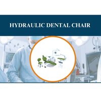 Hydraulic Dental Chair - Metal & Leather, 220v Semi-automatic Operation , Adjustable Seat, Ergonomic Design, Sturdy Build, Green Upholstery