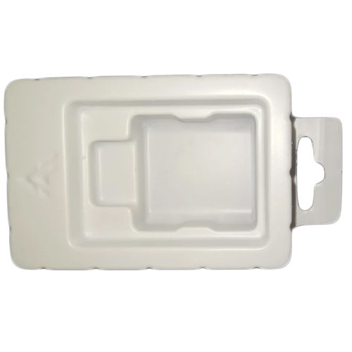 Mobile Charger Blister Packaging Tray - Color: White