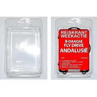 White Plastic Blister Packaging Tray - Color: Transparent