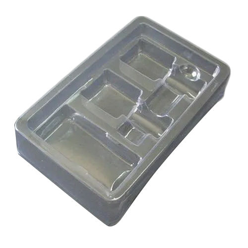 Plastic Blister Packaging Tray - Color: Transparent