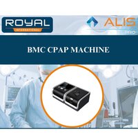 Bmc Cpap Machine - Pvc, Black | Adjustable Pressure Settings, Humidification Options, Lcd Display, Lightweight, Advanced Monitoring Features