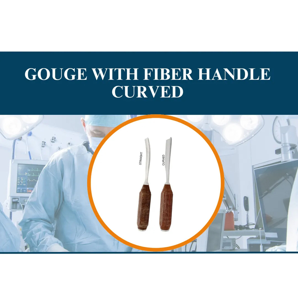Gouge With Fiber Handle Curved - Operating Type: Manual