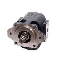 Tractor Loader Hydraulic Pump - Color: Black
