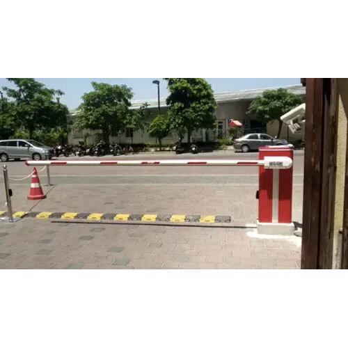 Automatic Boom Barriers - Stainless Steel Up To 5 Meters Red Color | Automatic Functionality 50 Hertz Frequency Ideal For Industrial Security