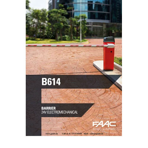 Automatic Boom Barriers - Stainless Steel Up To 5 Meters Red Color | Automatic Functionality 50 Hertz Frequency Ideal For Industrial Security