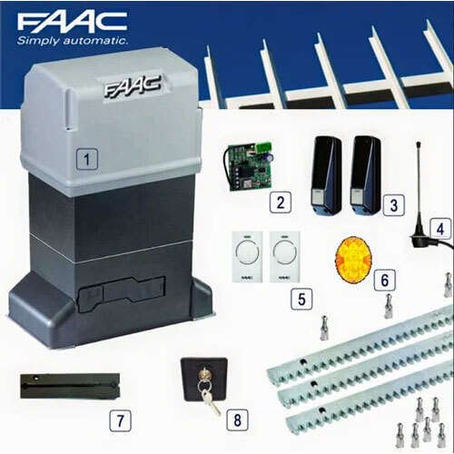 Automatic Controller Gate Motor - Color: Black