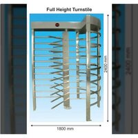 Full Height Turnstile Access Gate Systems