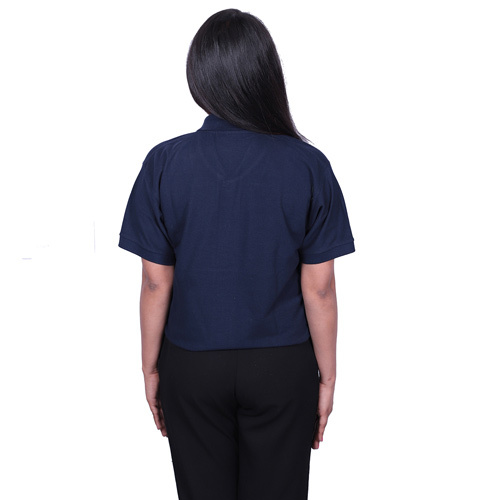 Deep Blue Womens Polo T-Shirts