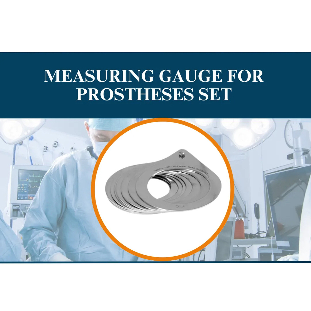 Measuring Gauge for Prostheses Set - Stainless Steel, Portable | Precise Measurement Tool for Prosthetic Professionals