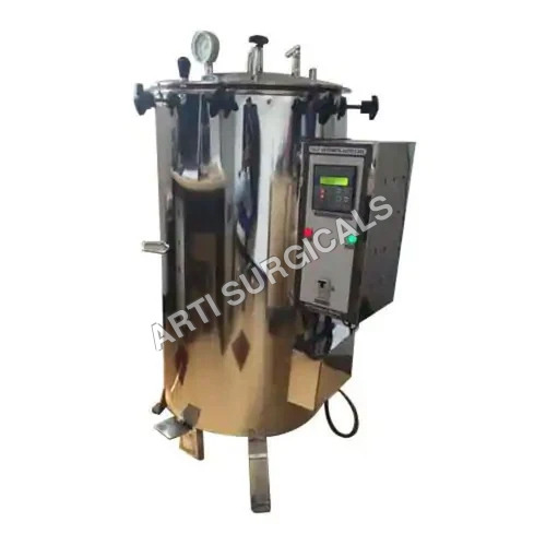 Vertical High-pressure Steam Sterilizer By Arti Surgicals