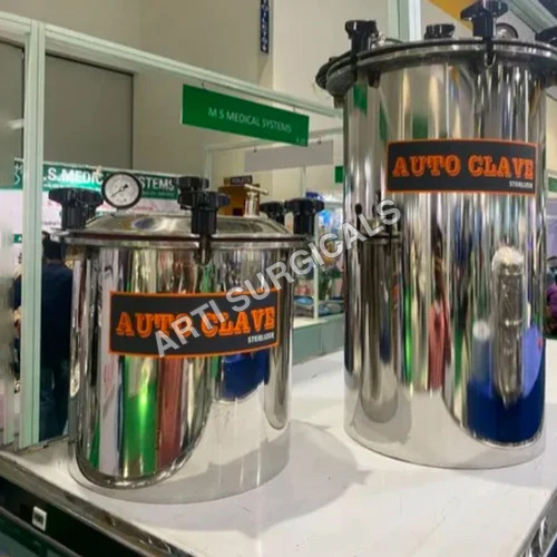 22L Portable Vertical Autoclave - Color: Silver