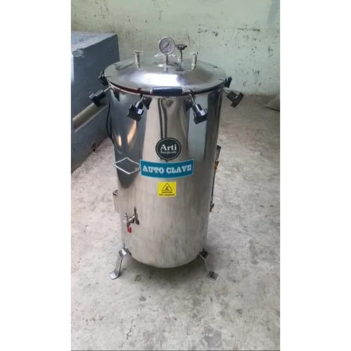 Industrial Autoclave Sterilizer - Color: Silver