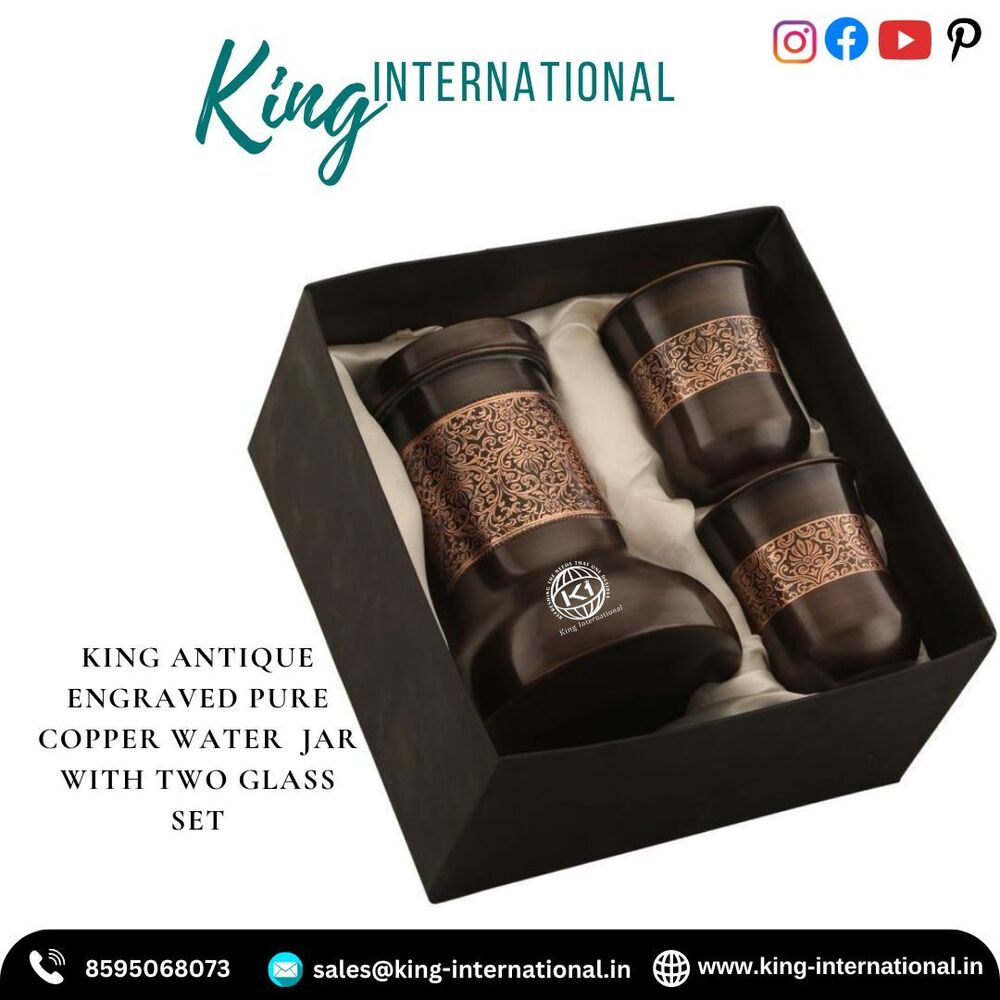 Copper Wellness Drinkware Set