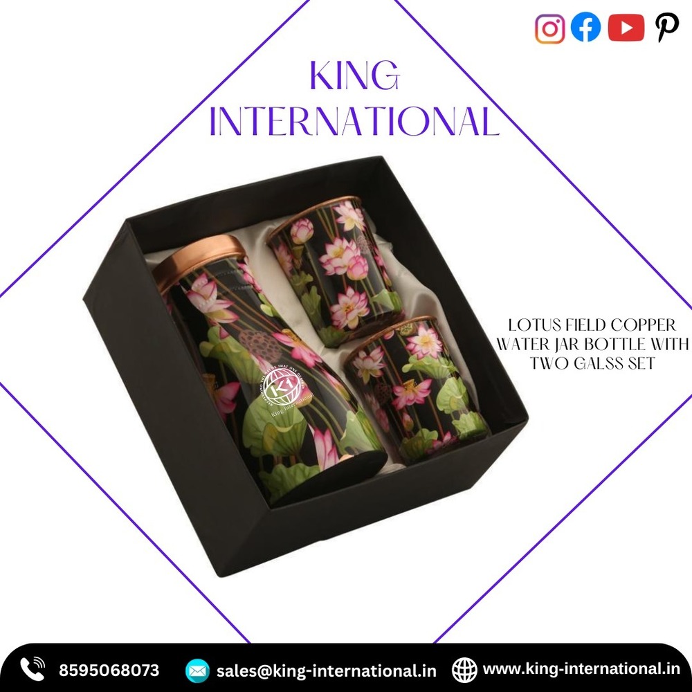 Copper Wellness Drinkware Set