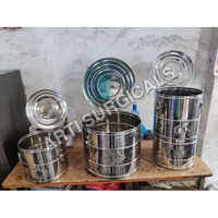 Ss Dressing Drum - Color: Silver