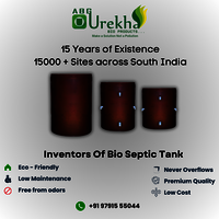 Pink Rcc Concrete Bio Digester Septic Tank - Application: Industary