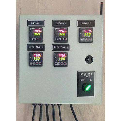 Temperature Control Panel - Cover Material: Mild Steel