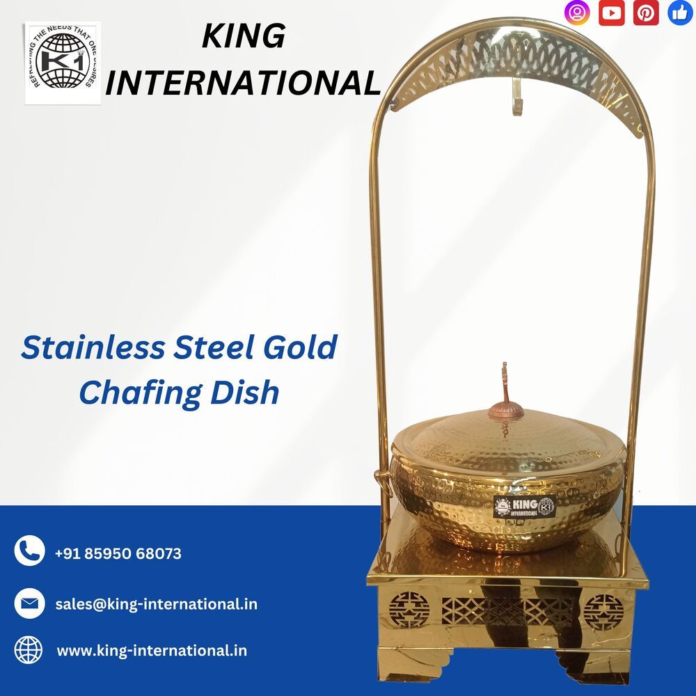 Premium Gold Stainless Steel Chafing Dish