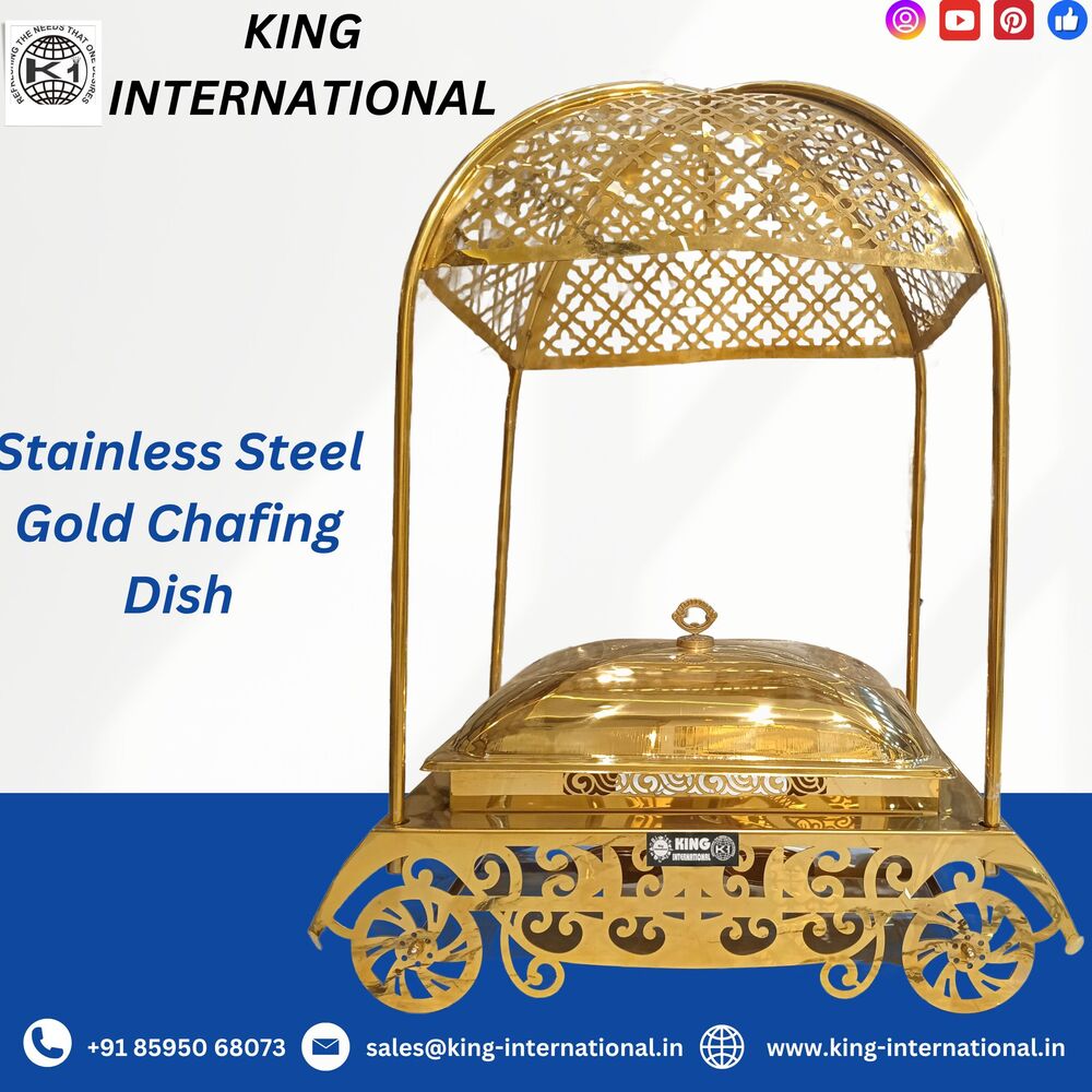 Premium Gold Stainless Steel Chafing Dish