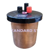 Copper Calorimeter - Copper Material, Dimensions: 75x50, 220v, 1amp | Insulated Felt Jacket, Laboratory Application, 1-year Warranty