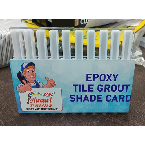 Tt10 Epoxy Shade Card - Material: Plastic