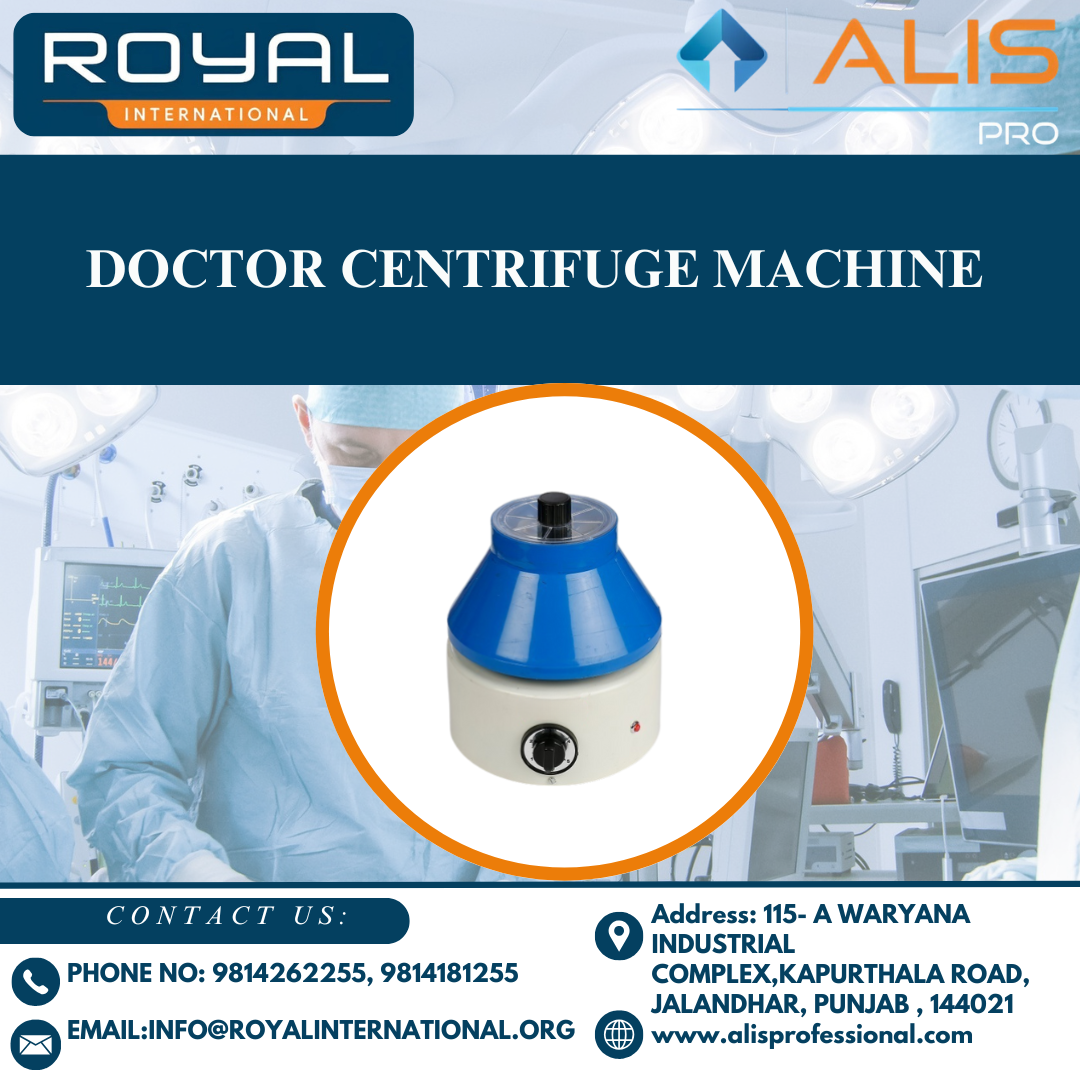 Doctor Centrifuge Machine