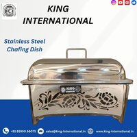 Stainless Steel Heat Retention Dish - 4 To 8 Liters Capacity | Stylish Design, Heat-resistant Handles, Dishwasher-safe, Non-slip Feet