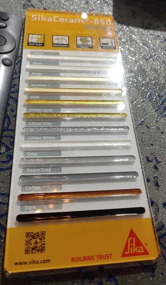 Wall Mount Epoxy Shade Card 40 Color - Material: Plastic