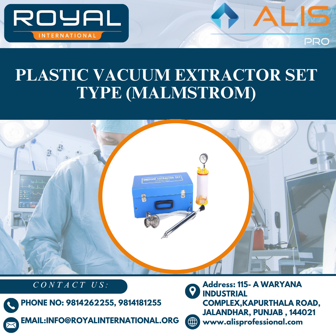 Plastic Vacuum Extractor Set Type (Malmstrom)