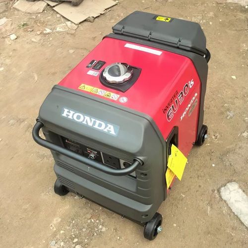 3 Kva Self Start Honda Light Weight Petrol Portable Generator - Color: Red