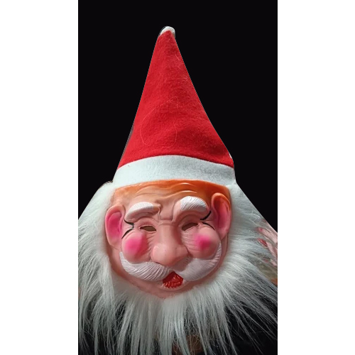 Santa Claus Face Mask - Color: Multicolour