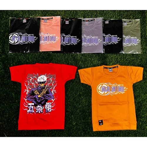 Kids Tencel Half Sleeve T Shirt