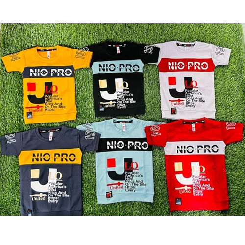 Kids Tencel Casual Wear Printed T Shirt - Age Group: 5-7 Years