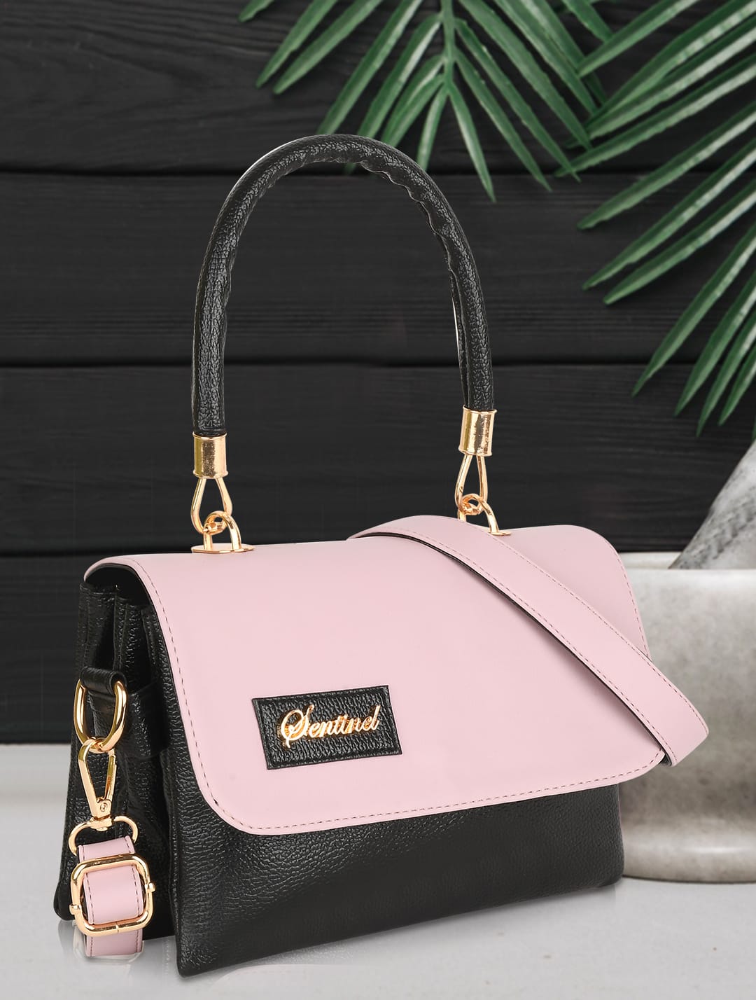 SENTINEL Top Handle Partition Women Sling Bag