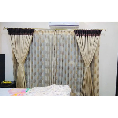 Luxury Customised Curtain - Color: Brown