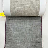 Cotton Curtain Fabric - 100% Cotton, Washable, Beautiful Grey Color, Plain Texture | Perfect For Cozy Home Decor