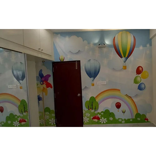 3D Kids Room Vinyl Wallpapers - Size: Different Size