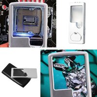 Magnifying Glass with Light, 3X 10X Pocket Magnifiers