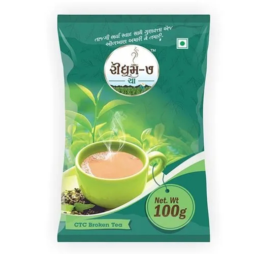 100g टूटी हुई CTC चाय