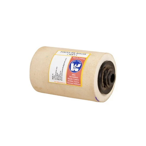 Porous Printing Inking Rollers Cartridge - Porous Material, Standard Size, Compatible with Ink Jet Printers | Versatile for All Paper Types, Consistent Ink Distribution